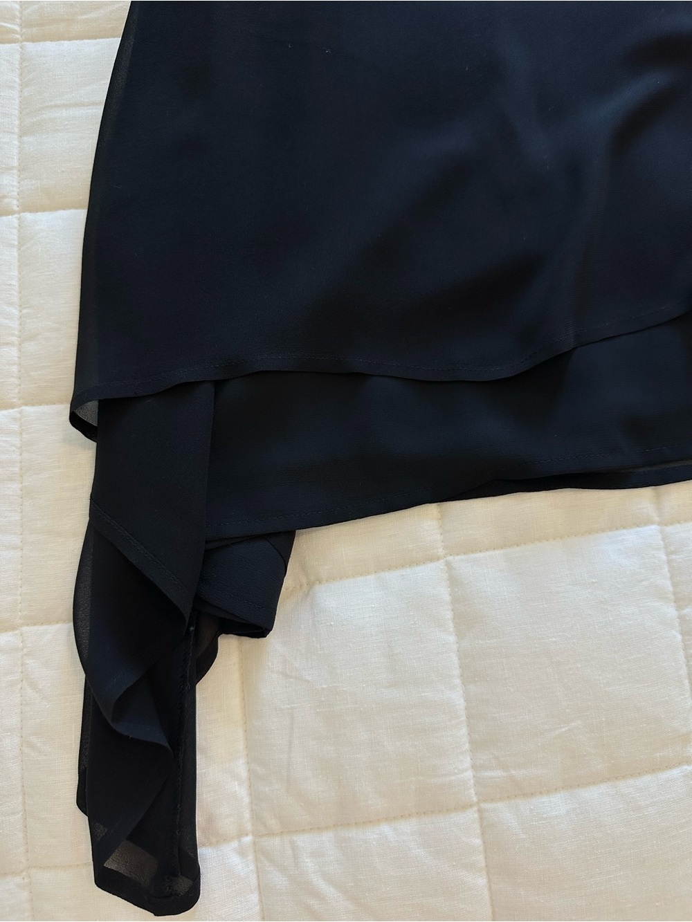 NWOT Maeve Black 100% Silk Dress size S - Picture 5 of 9